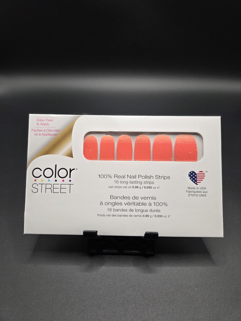 Color Street Nail Polish Strips Brand New Coral Couture